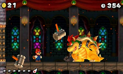 NSMB 2 Bowser Battle 1