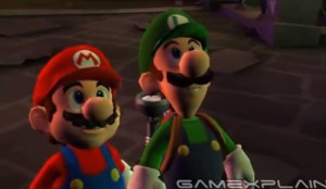 Mario And Luigi Look at Dark Moon