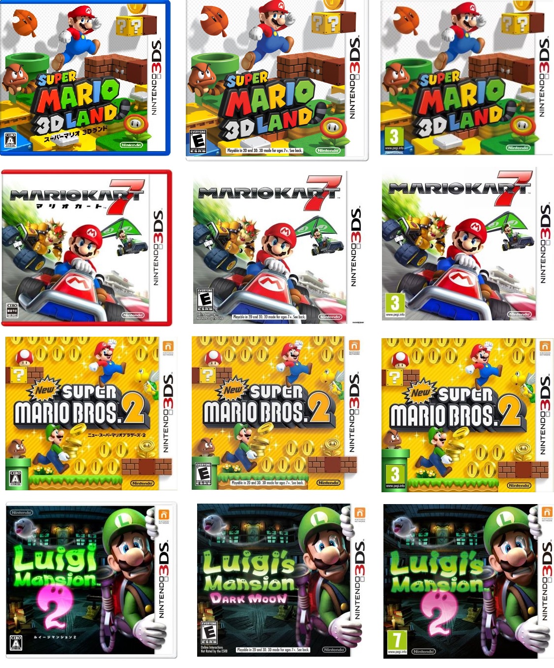 List Of Nintendo 3Ds Xl Games At Levi Irvine Blog List Of Nintendo 3Ds Xl Games At Levi Irvine Blog