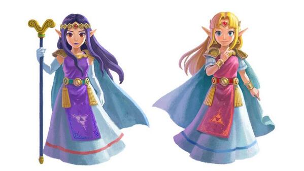 a link between worlds zelda design differences