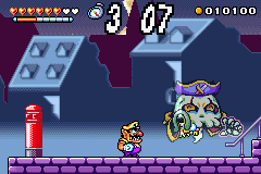 wario land 4 music crescent moon village