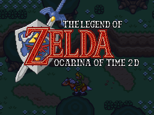 Ocarina of Time 2D Title