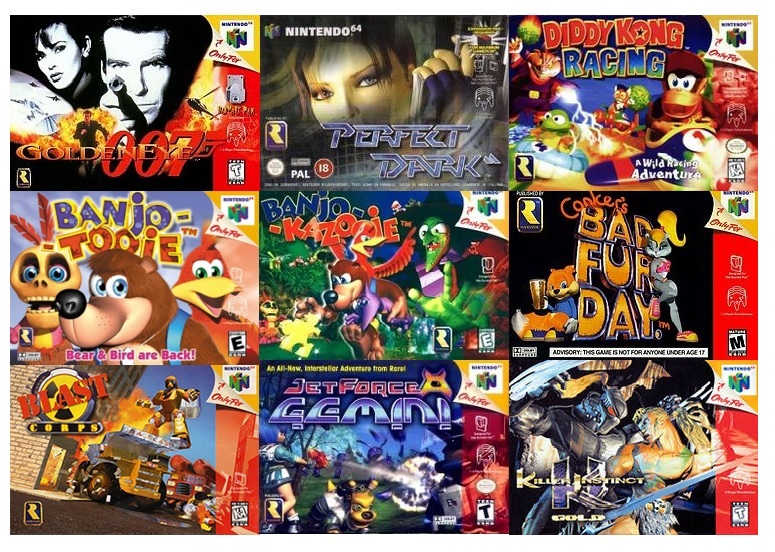 classic 64 games