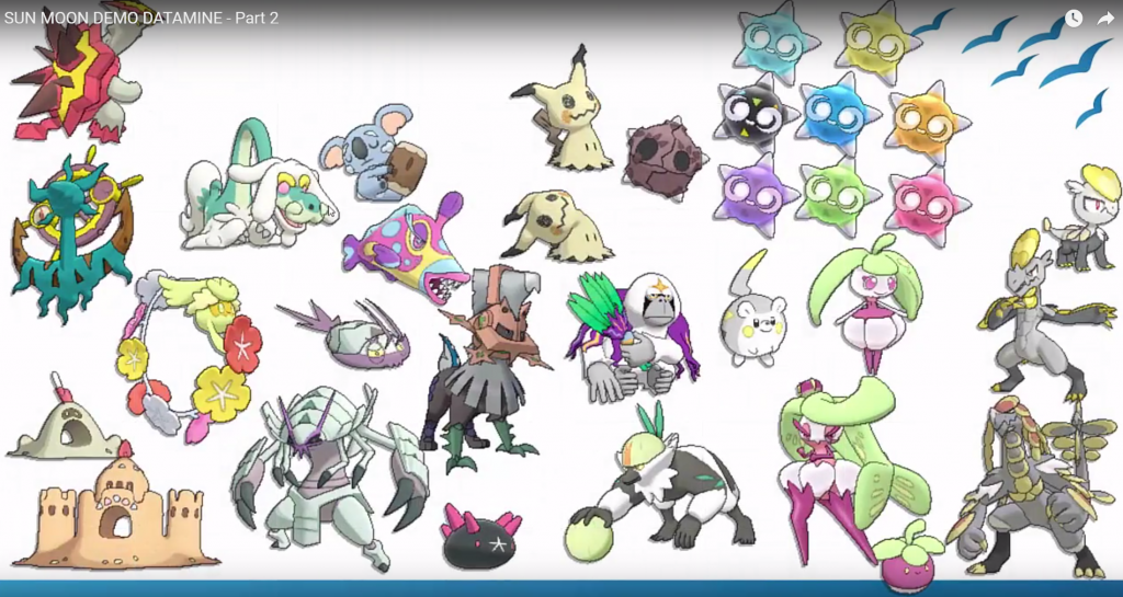 pokemon sun and moon demo datamine