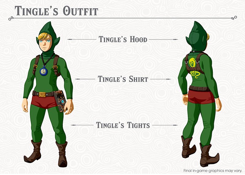 Tingle's Outfit