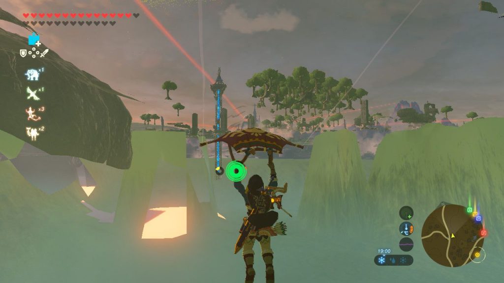 Underneath Sheikah Tower