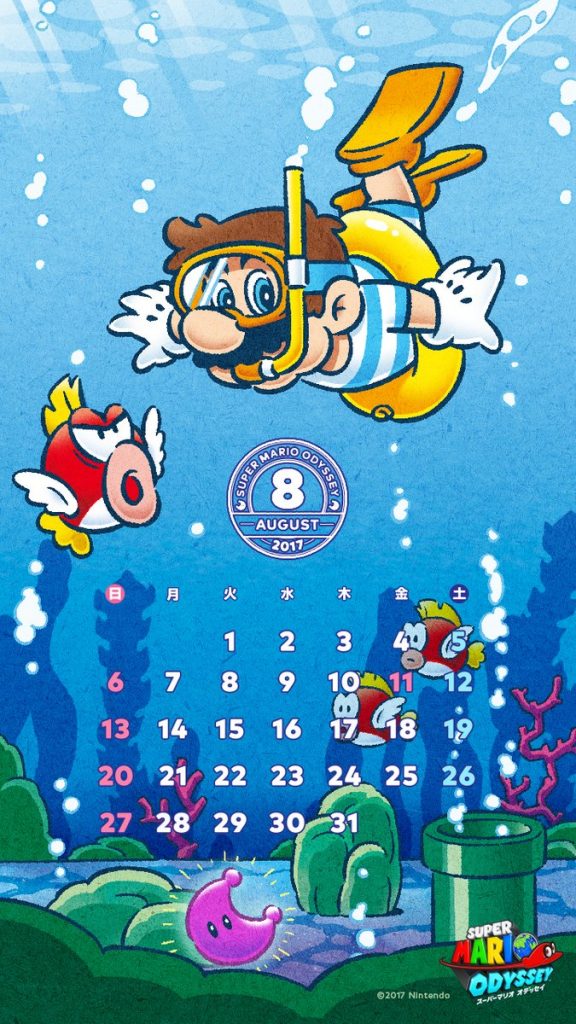 Suspicious Super Mario Odyssey Wallpaper