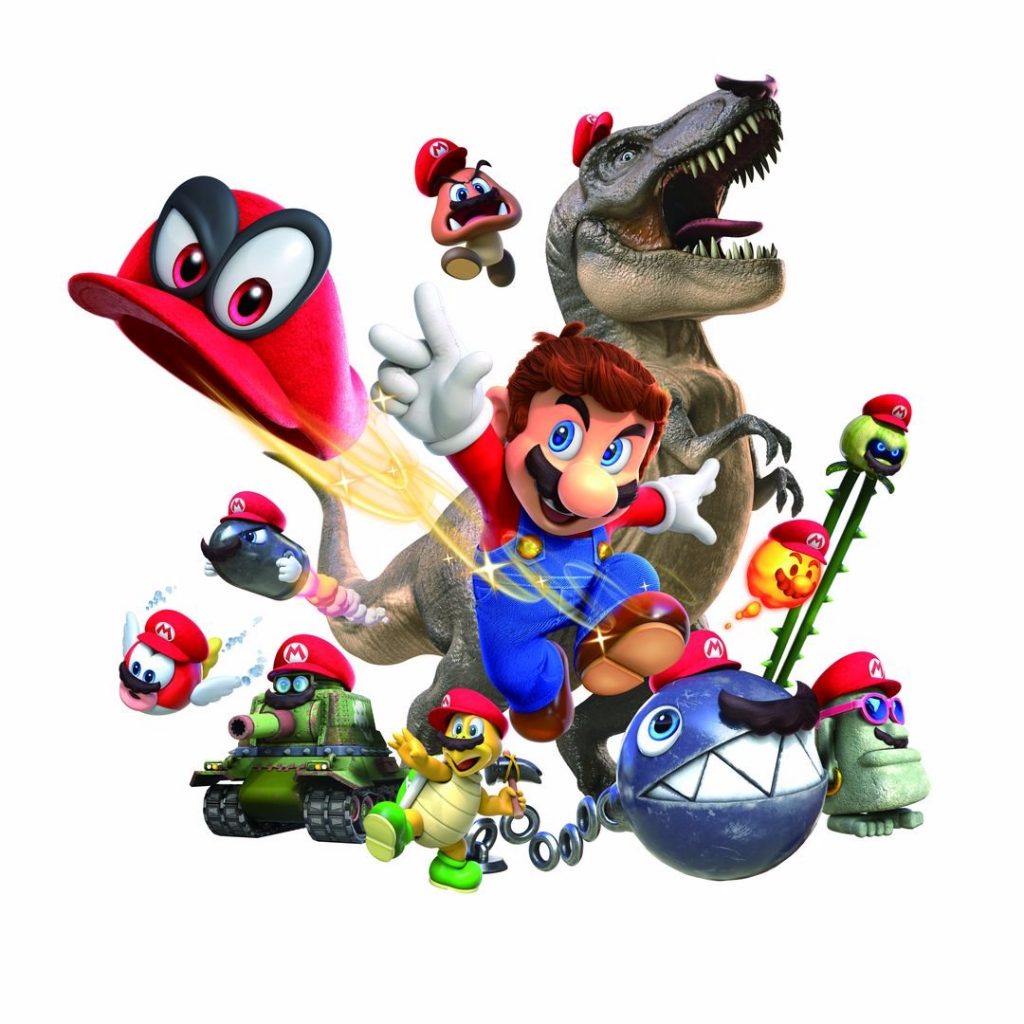 list of worlds super mario odyssey