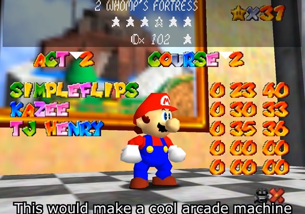 super mario 64 character mods