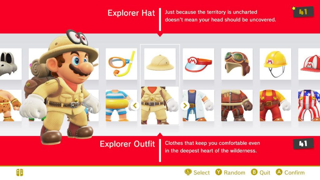 Mario Odyssey Costumes