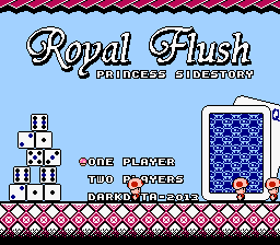 Royal Flush Hack Title Screen