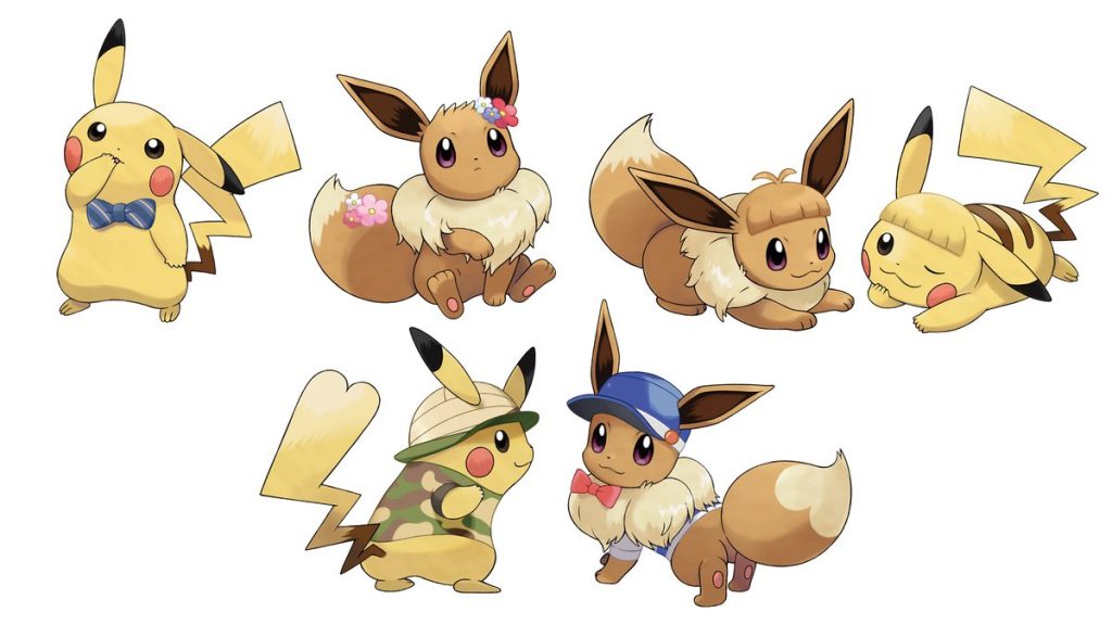 New Artwork For Lets Go Pikachueevee Gaming Reinvented