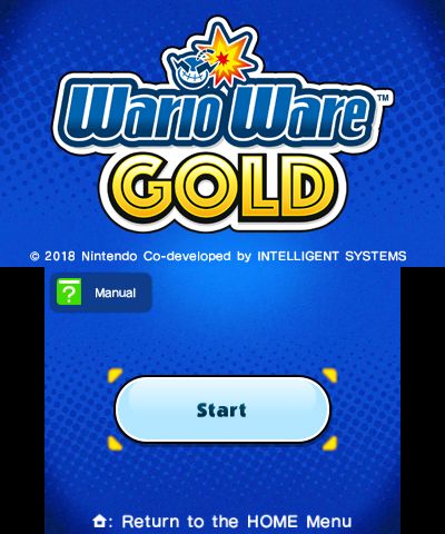 WarioWare Title