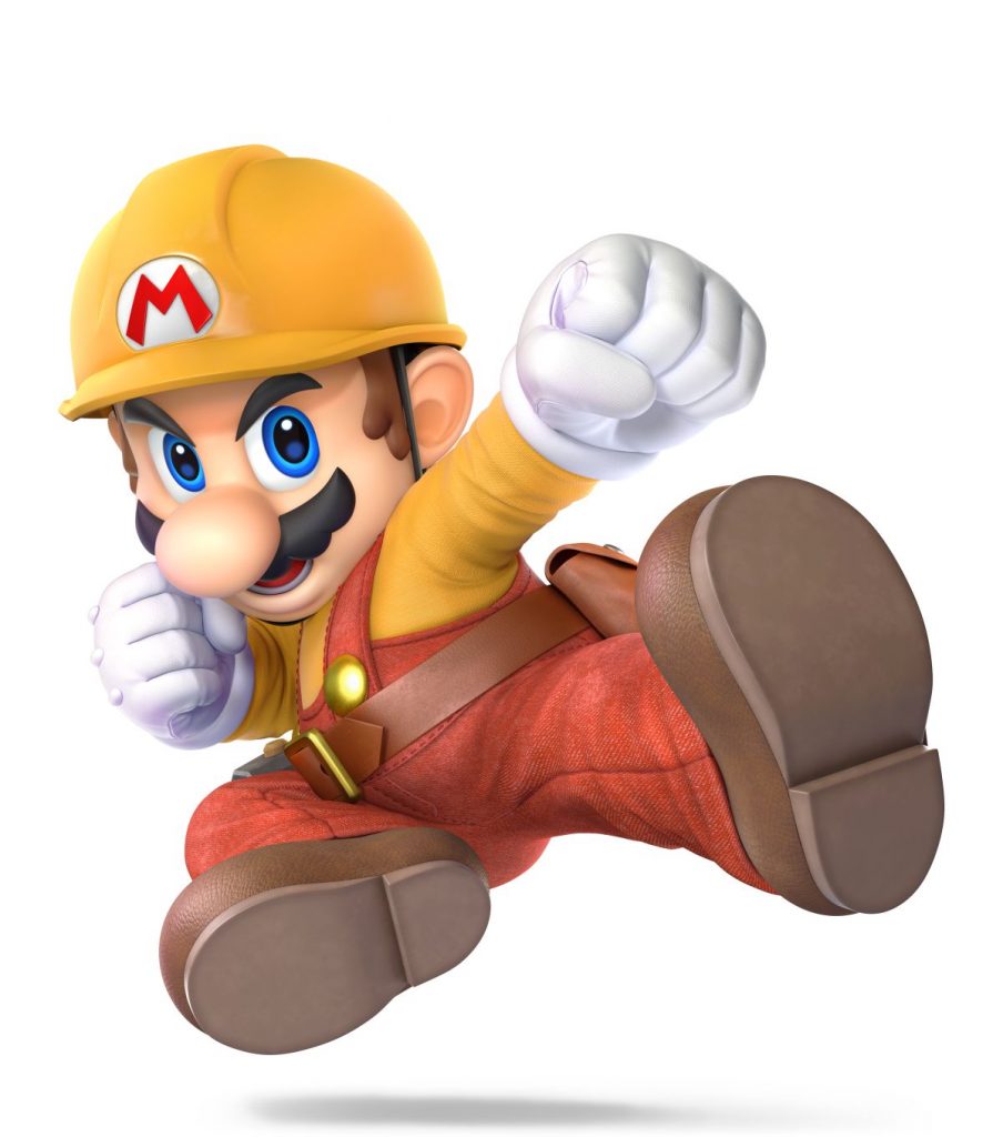 Builder Mario Artwork
