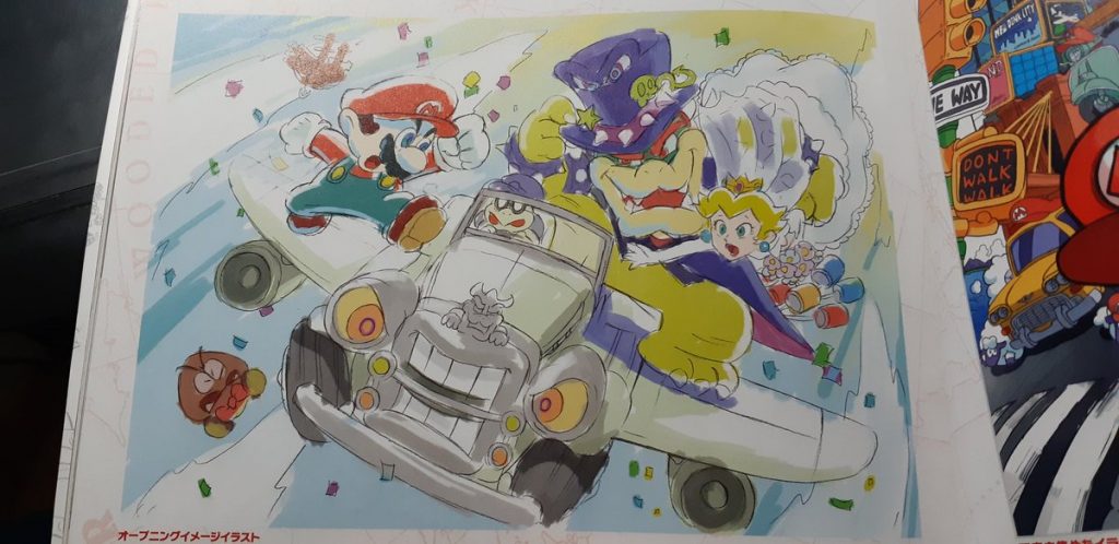 Bowser's Wedding Car/Plane