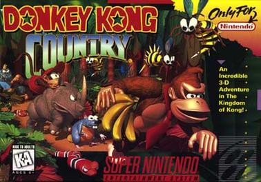Donkey Kong Country box art
