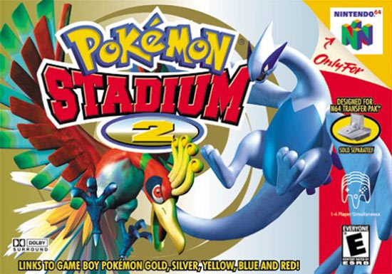 Pokemon Stadium 2 Box Art