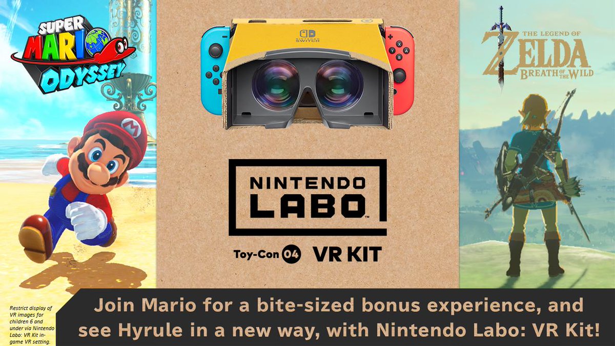Mario Zelda VR Kit