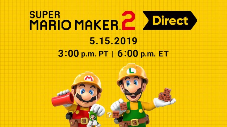 Super Mario Maker 2 Direct Banner