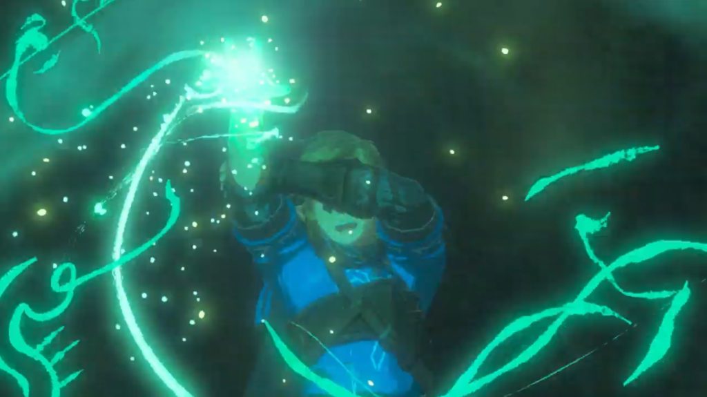 Link's Glowing Hand
