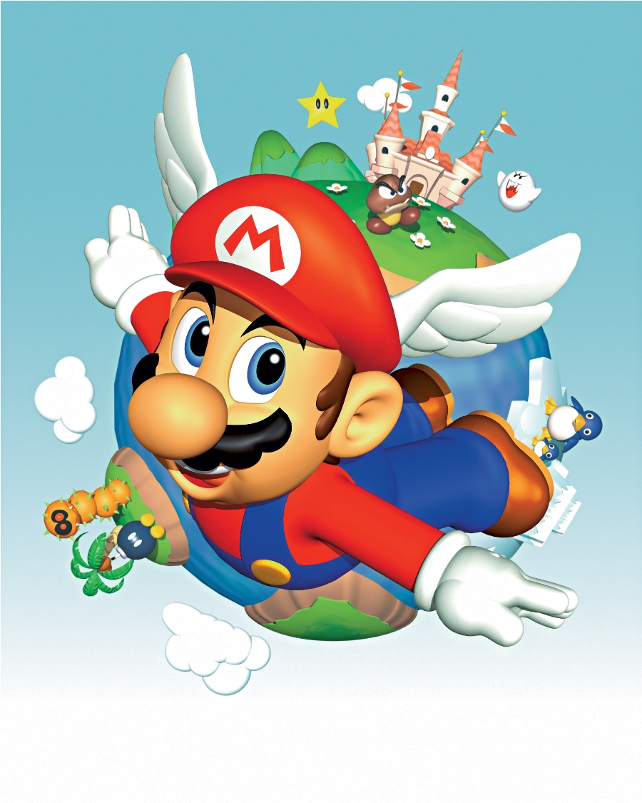 Mario 64 Artwork