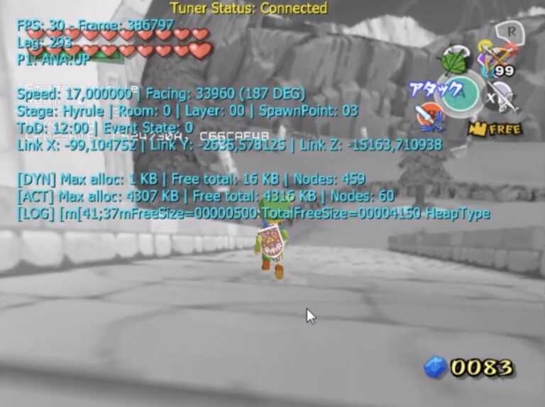 Wind Waker GCN Barrier Skip