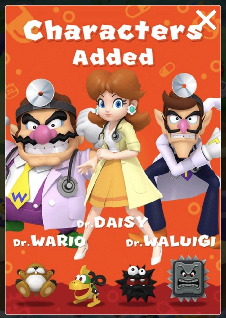 Dr Mario World Characters