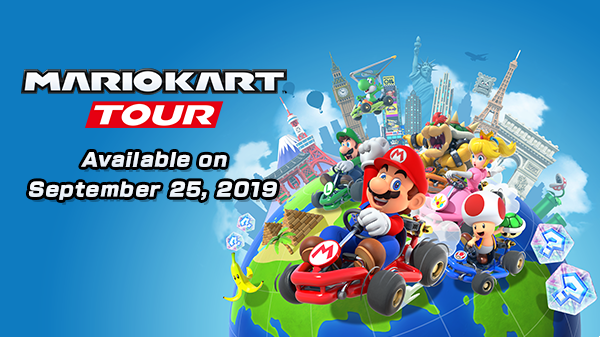 Mario Kart Tour Available on September 25th 2019
