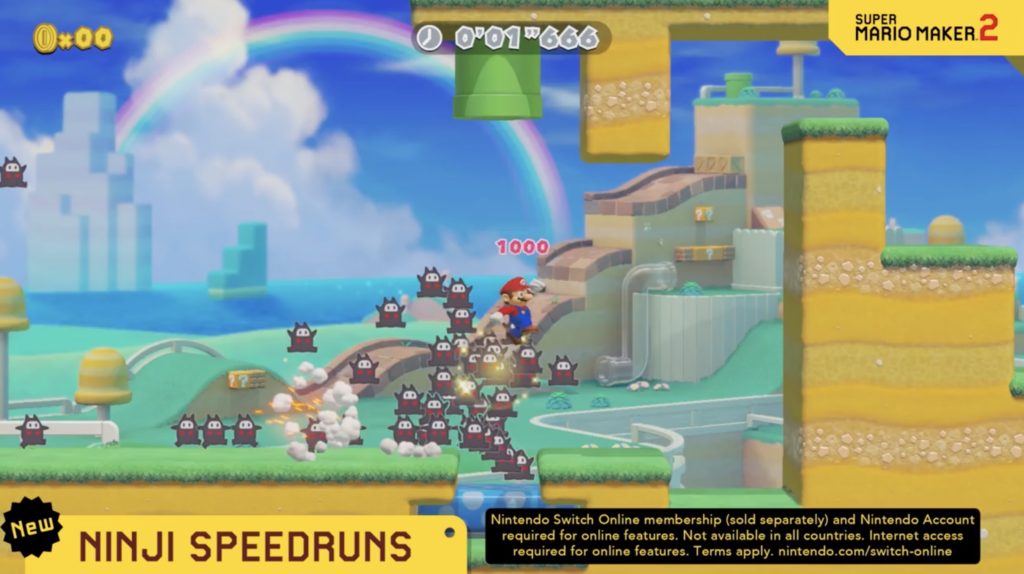 Ninji Speedruns in Mario Maker 2