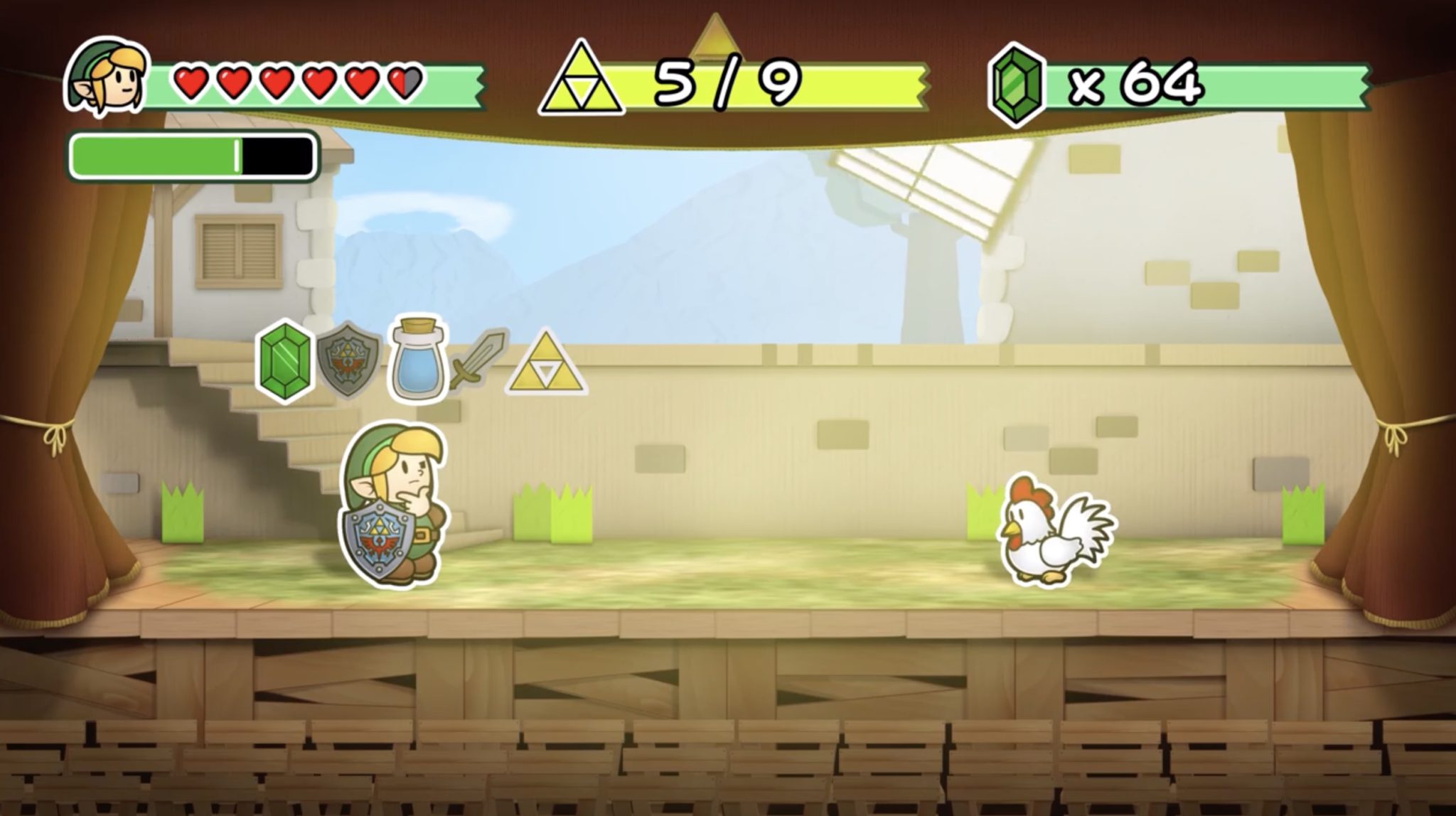 Paper Zelda Trailer Reimagines Classic Zelda Scenes in Paper Mario