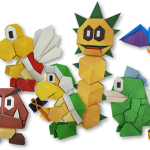 Some Paper Mario Characters
