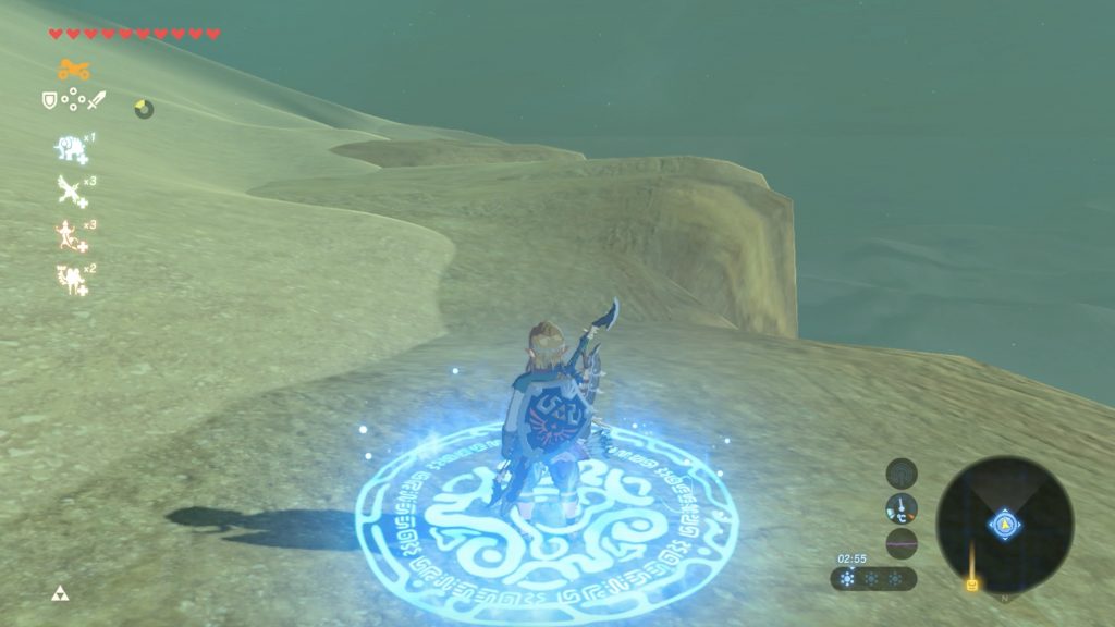 Medallion Outside Hyrule