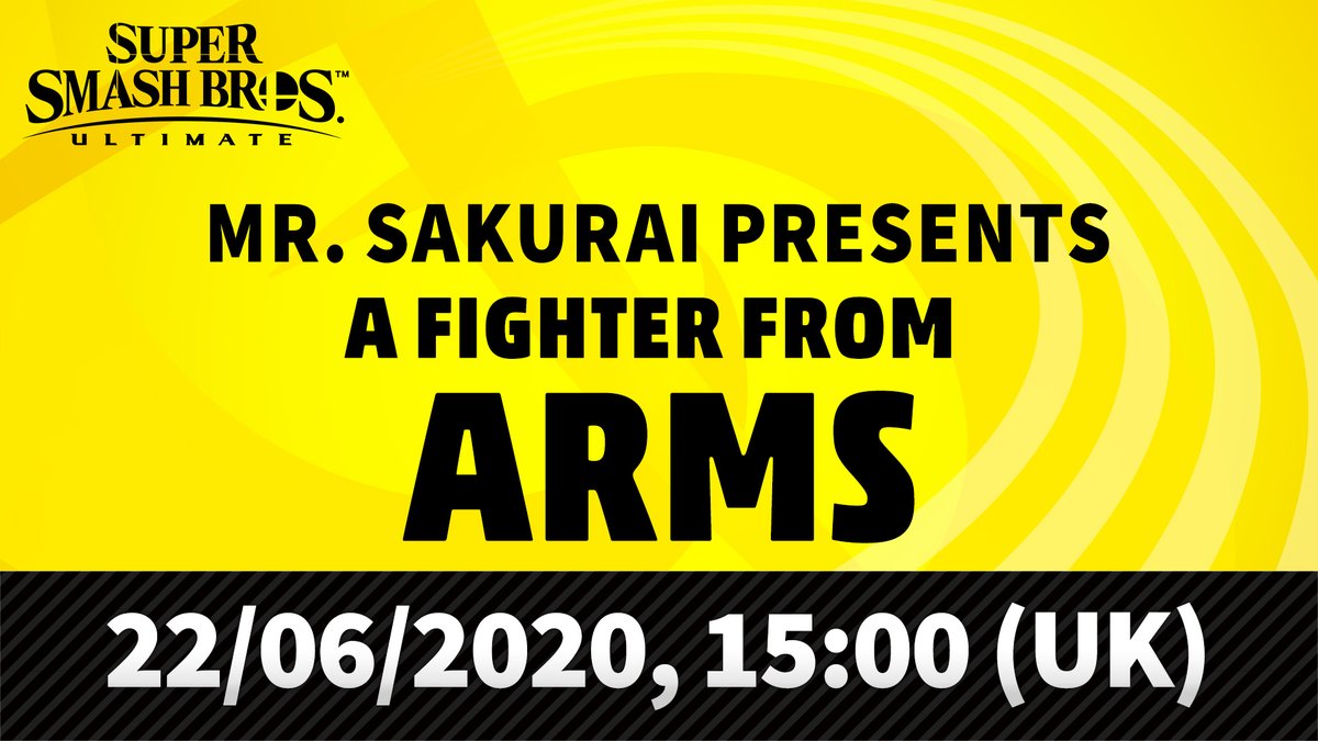 Smash Bros Ultimate ARMS Fighter Reveal