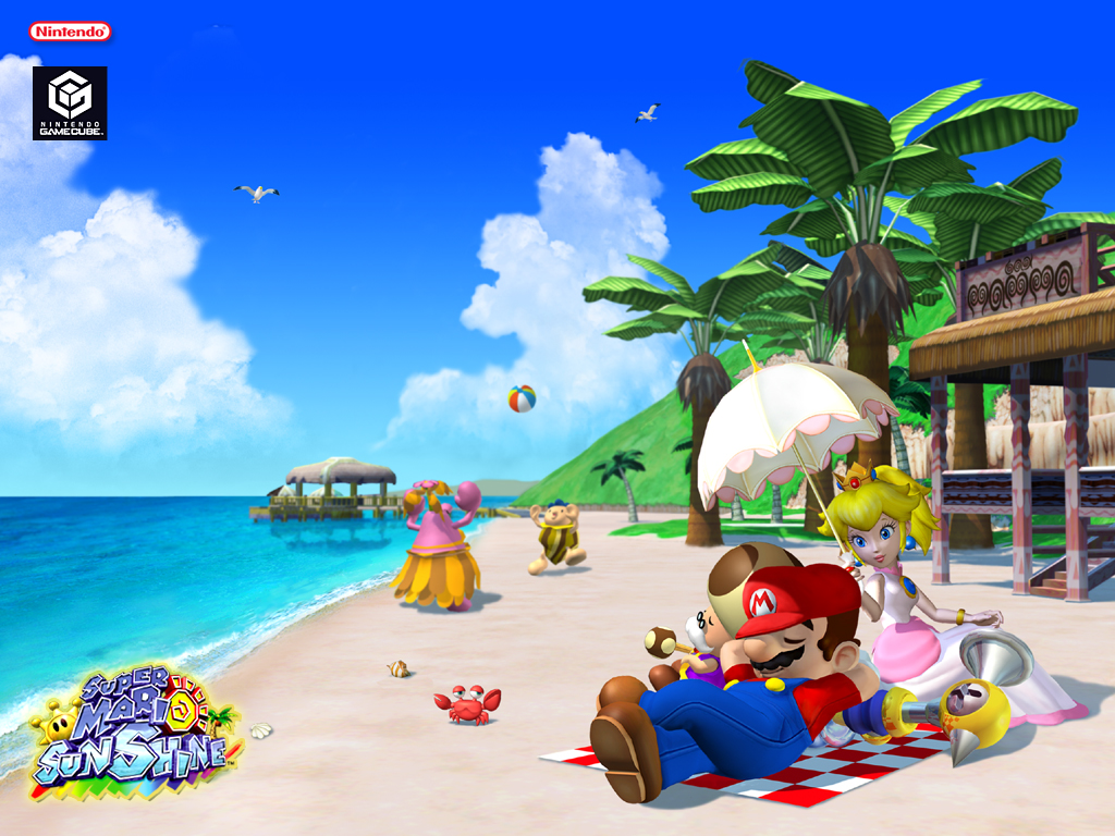 Super Mario Sunshine Art