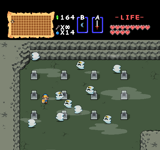 Zelda Remastered Graveyard