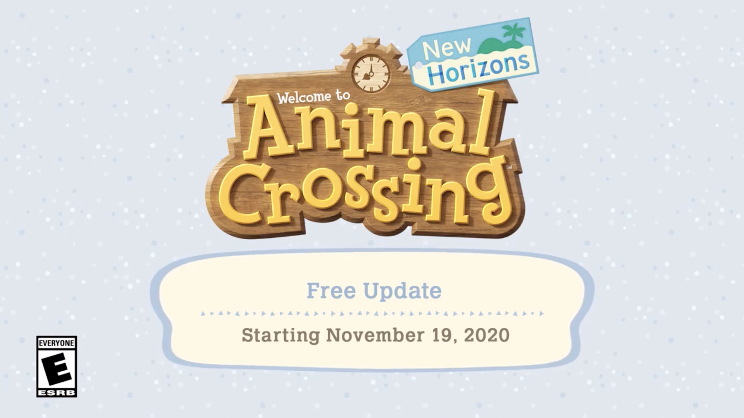 Animal Crossing Winter Update