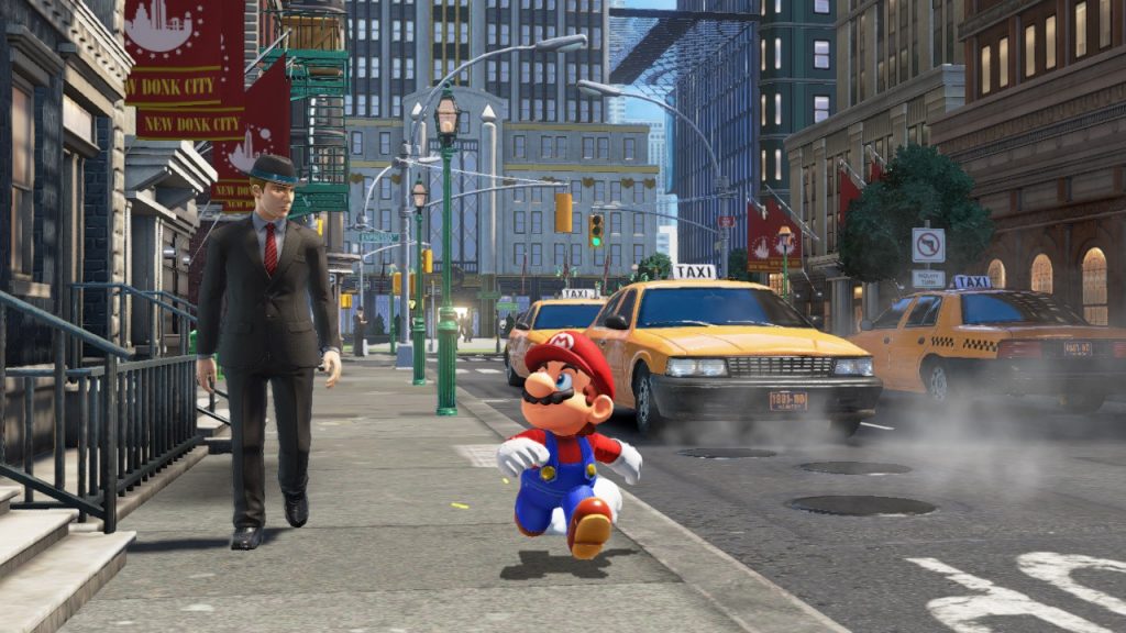 Mario Odyssey New Donk City Promo Shot