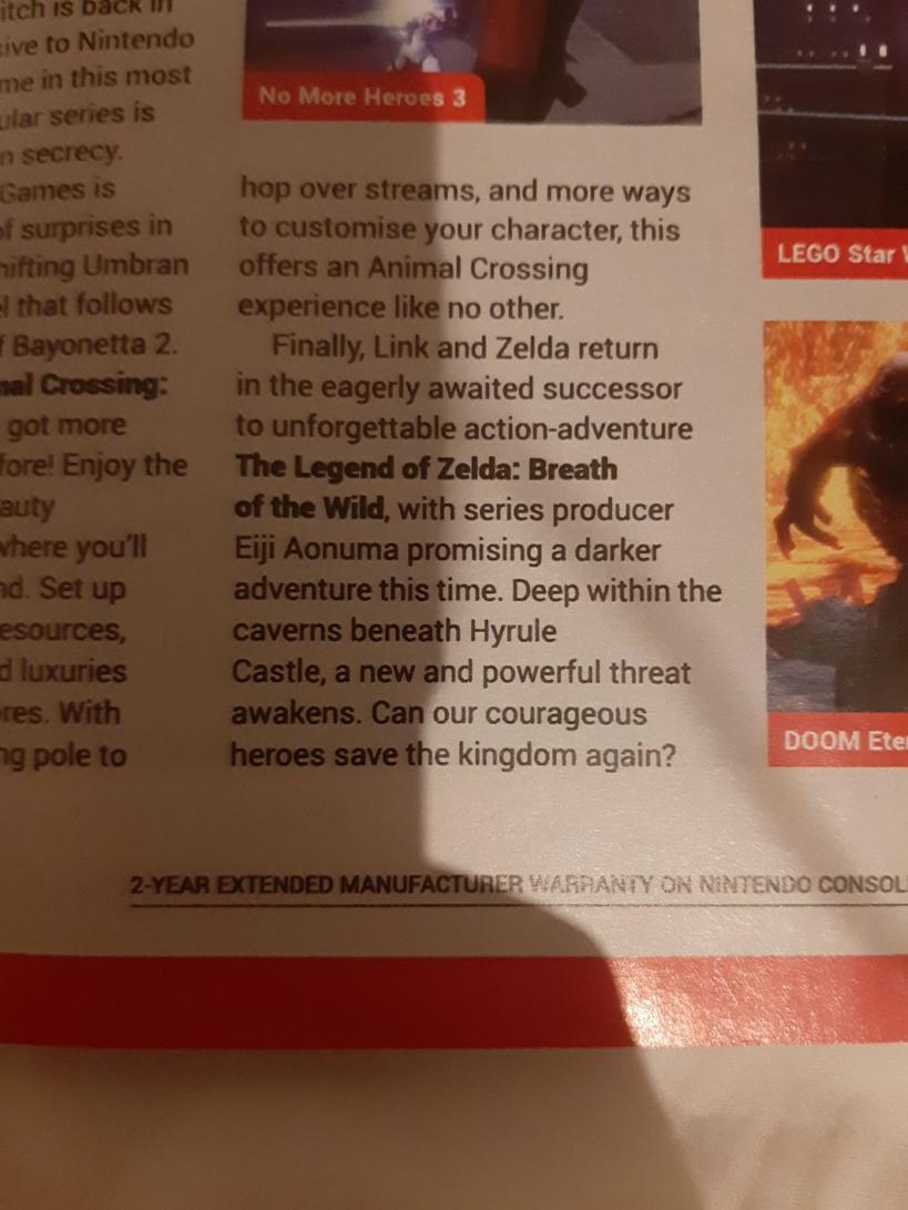 Breath of the Wild 2 story outline
