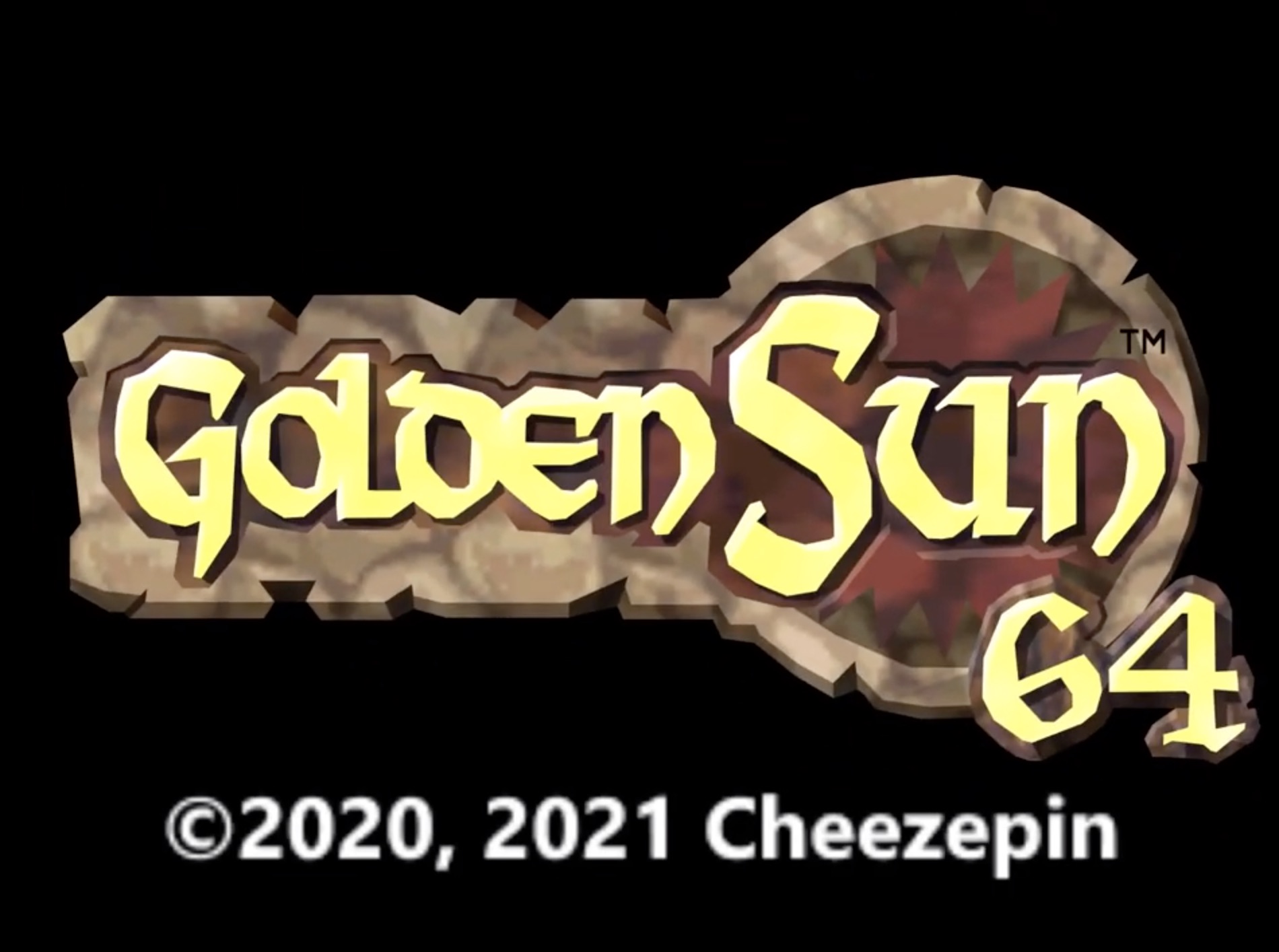 Golden Sun 64 Title