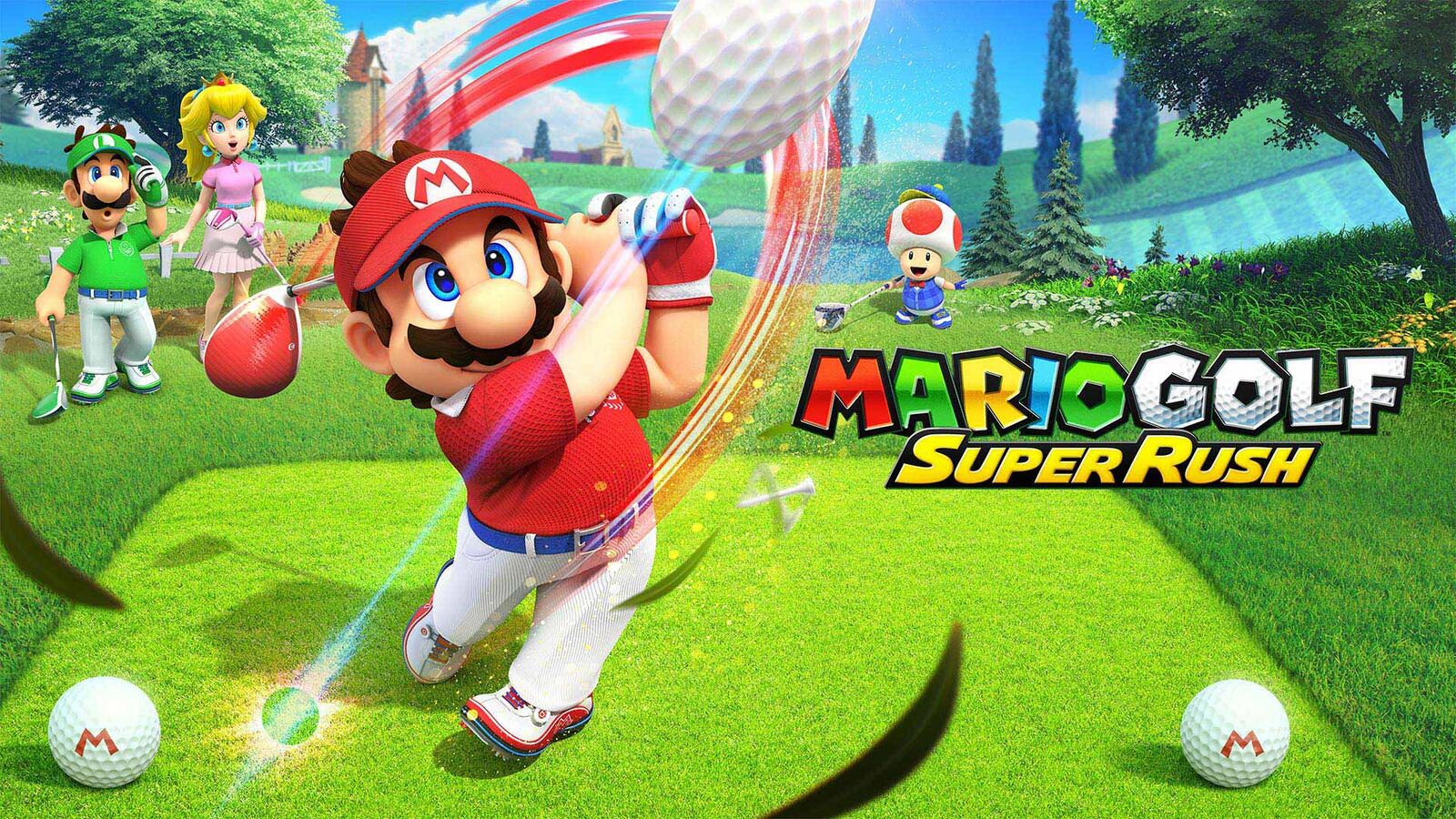 Mario Golf: Super Rush Artwork