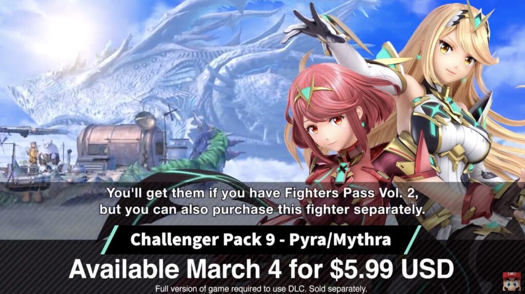 Pyra & Mythra Release Date
