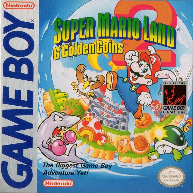Super Mario Land 2 Box Art