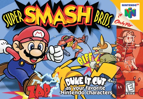 Super Smash Bros (N64) Box Art