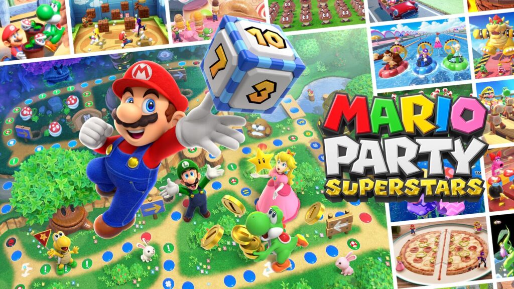 Mario Party Superstars Artwork