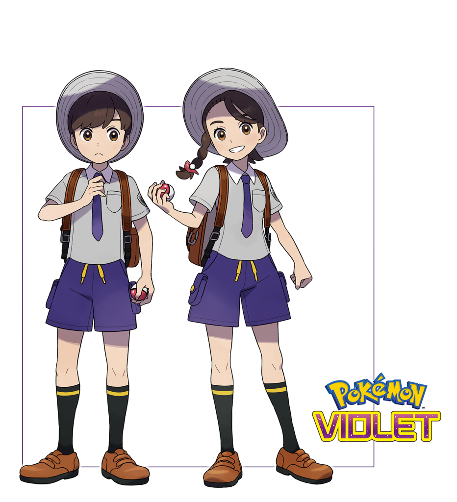 Pokemon Violet Protagonists