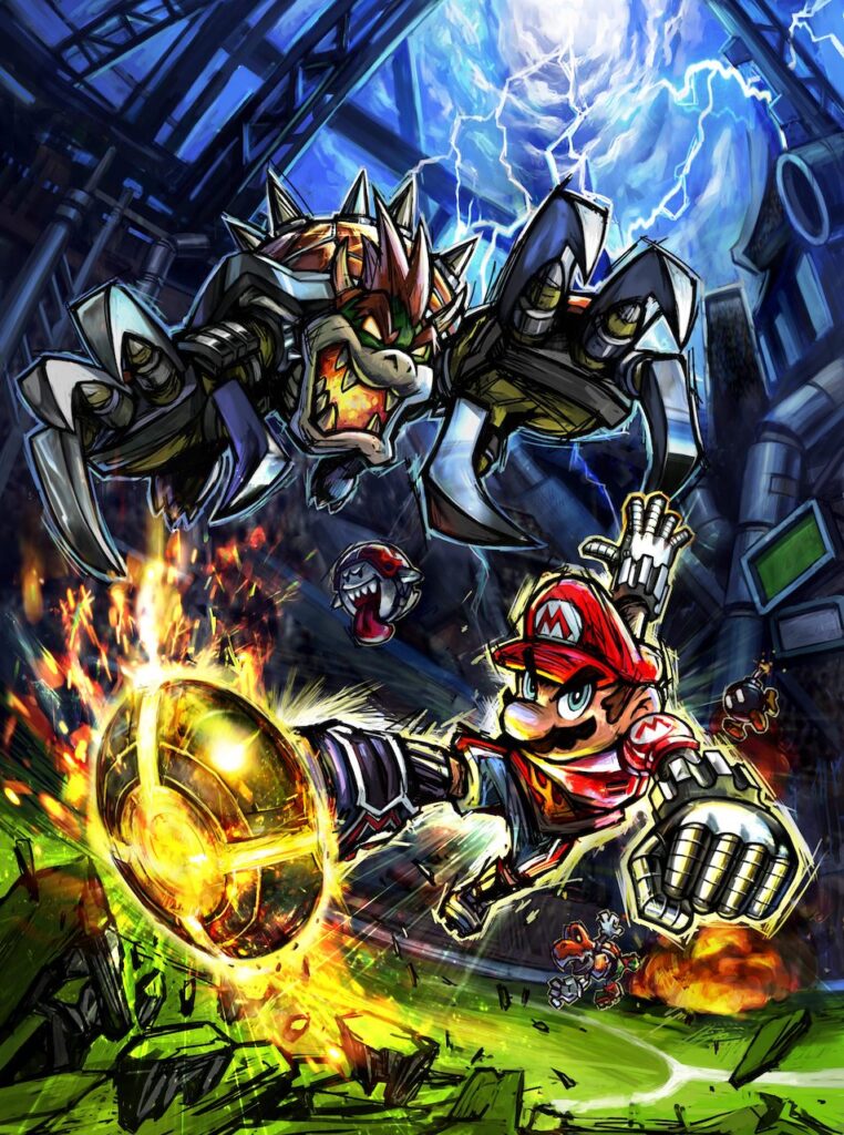 Mario Strikers Charged Artwork