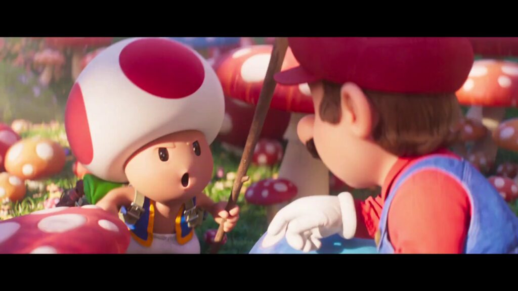 Toad Yells At Mario