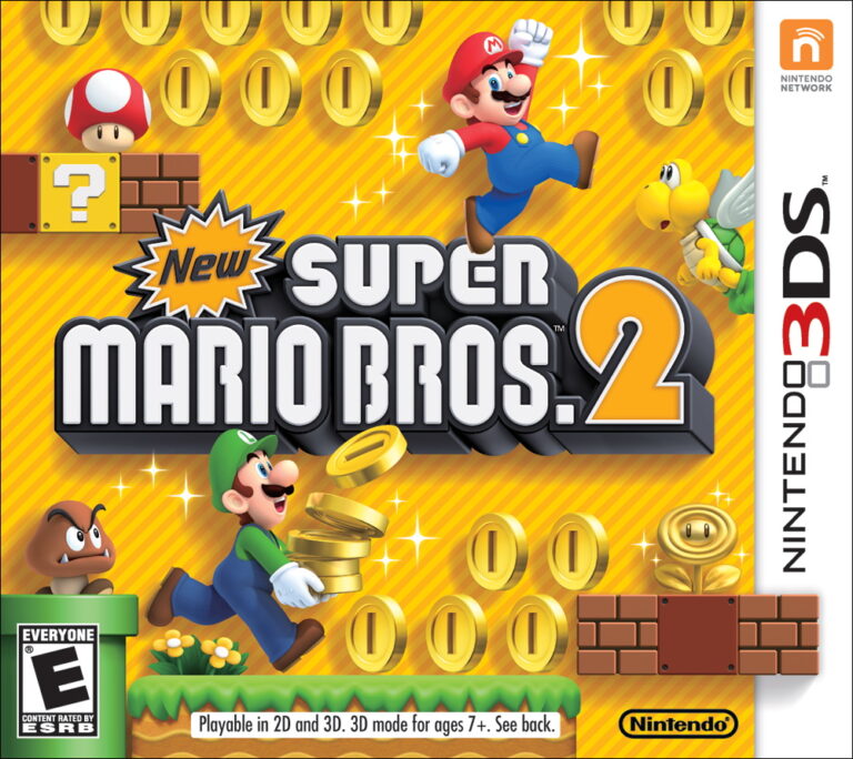 NSMB2 Box Art