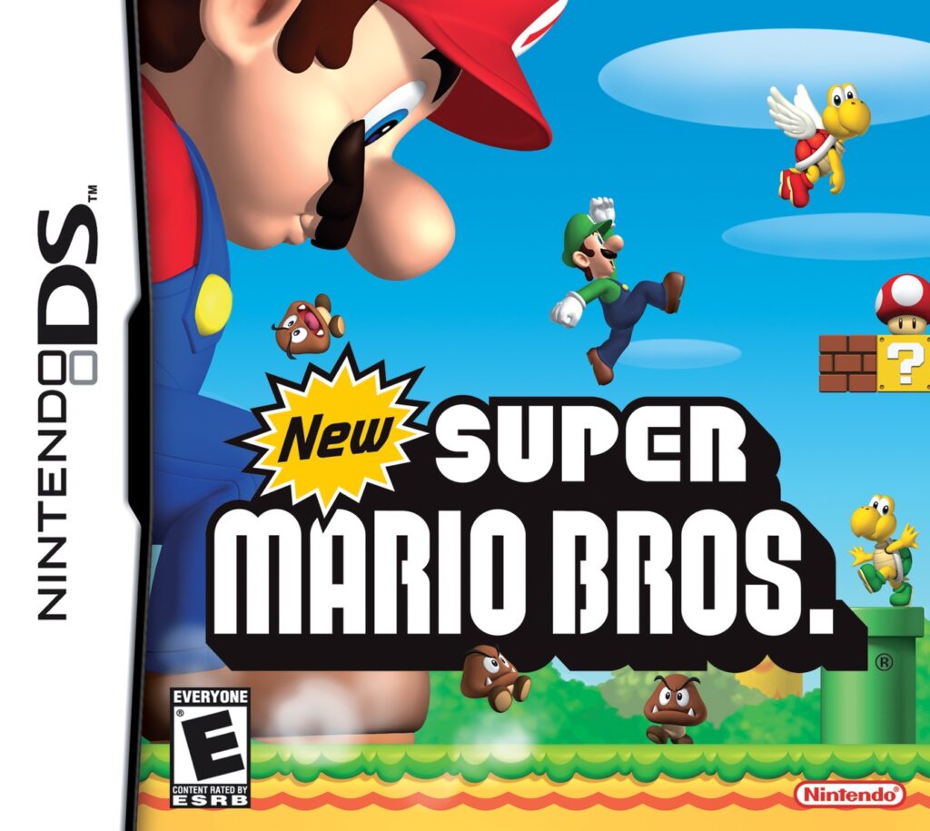 New Super Mario Bros Box Art