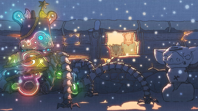 BotW Christmas Artwork